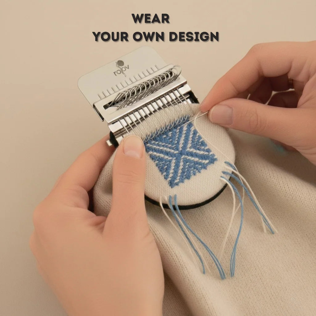 Wooden Knitting Kit