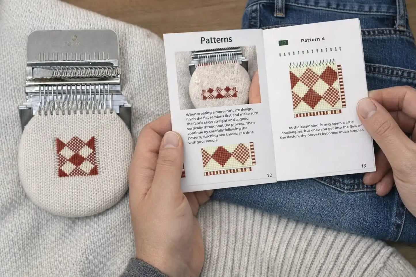 Wooden Knitting Kit